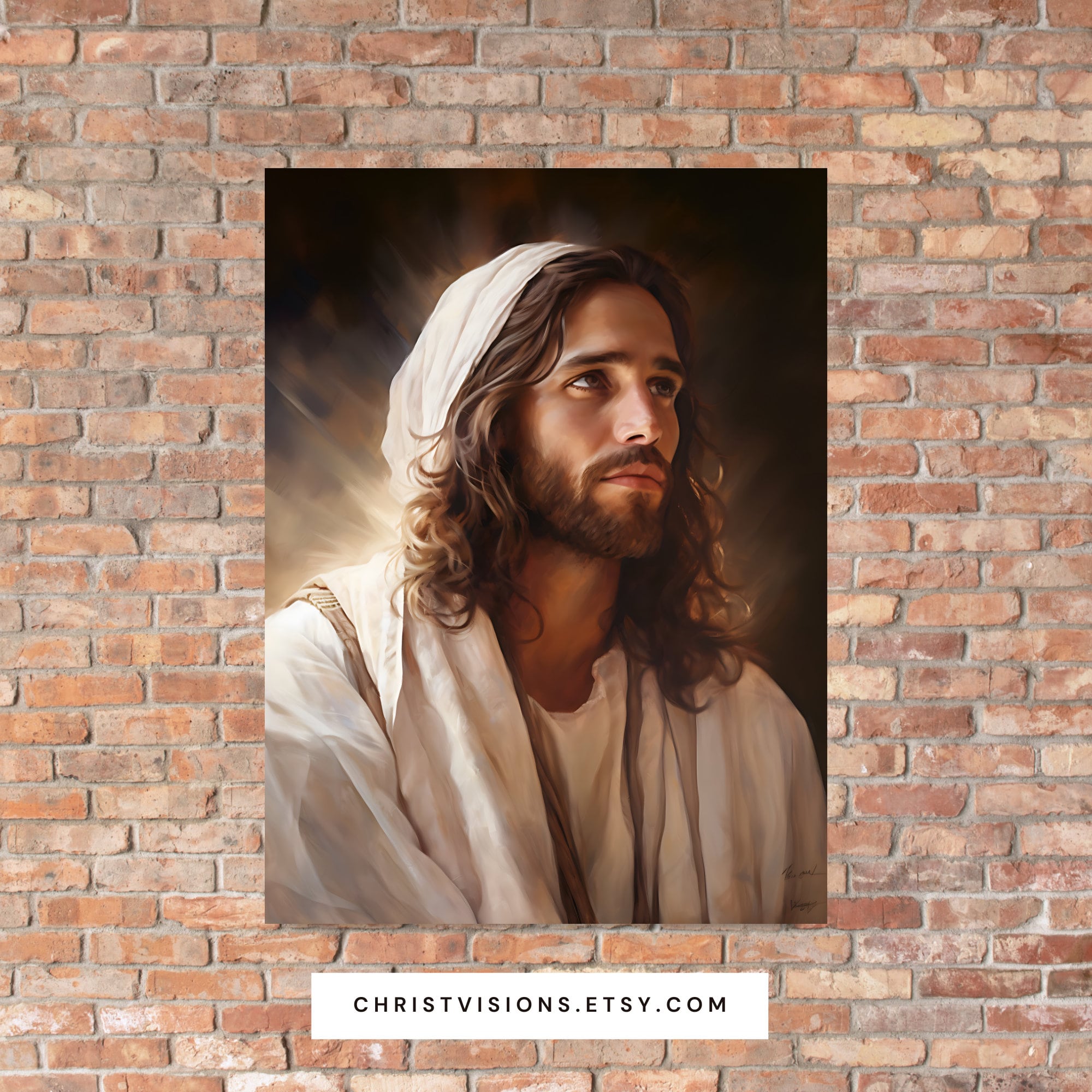Rabbi Jesus Printable Art | Yeshua | Jesus Art | Digital Jesus Print ...