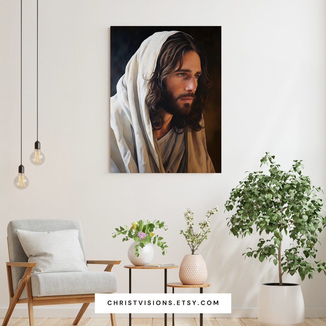 Jesus Painting Art Print Jesus Art Jesus Picture Jesus Print Jesus ...