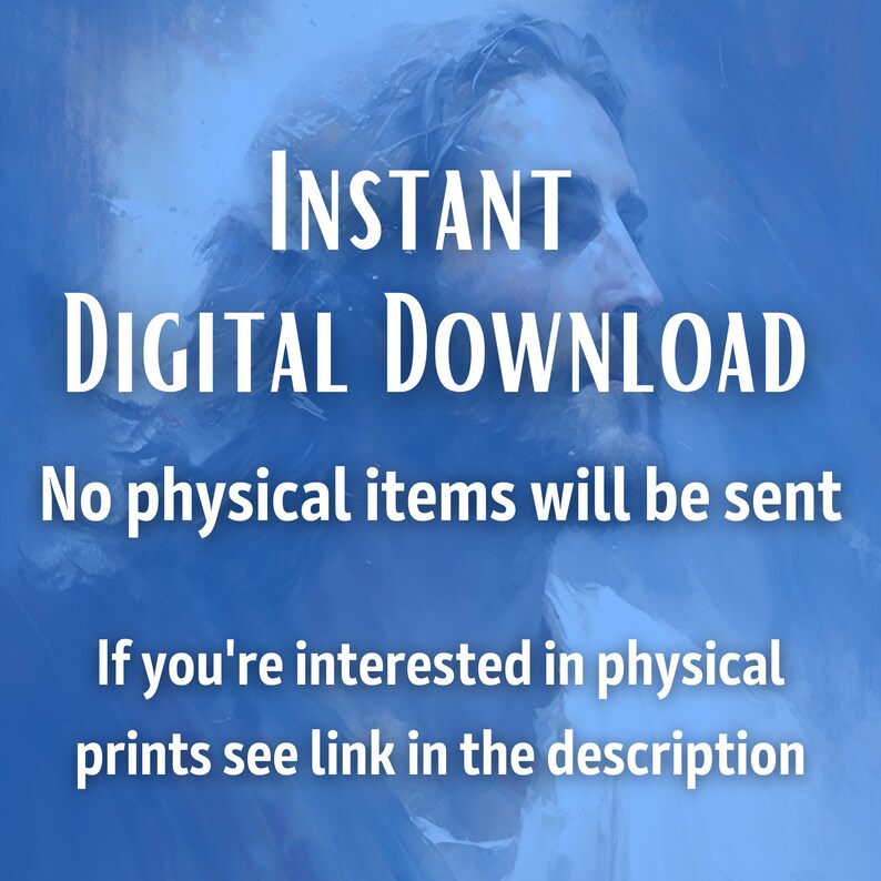 Puede incluir: Una imagen de descarga digital con el texto "INSTANT DIGITAL DOWNLOAD" y "No se enviar&aacute;n art&iacute;culos f&iacute;sicos. Si est&aacute; interesado en impresiones f&iacute;sicas, consulte el enlace en la descripci&oacute;n."