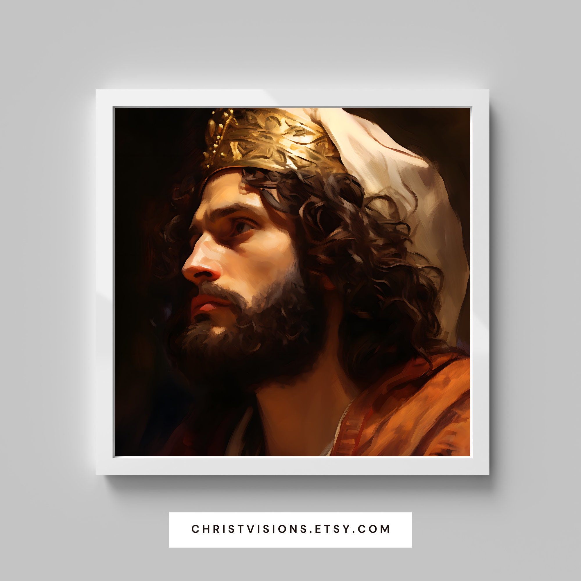 King David Digital Art King David Painting King David Picture King ...