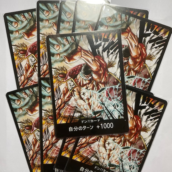 Custom Don One Piece Cards Etsy