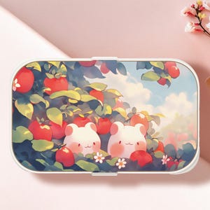 Kawaii Bento Box, Kawaii Lunchbox, Cute Bento Box, BPA-Free Eco Friendly, Anime Bento, Kawaii Food Container for School, Office & Picnic