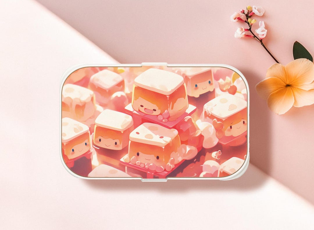 Borsa Termica Portatile Kawaii Con Stampa Happy Milk Box, Pranzo Isolante Riutilizzabile 22x20x13 Cm Per Uomo E Donna