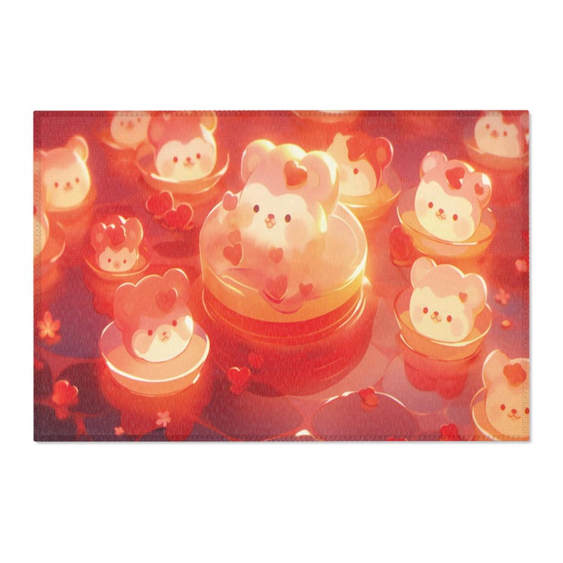 Candy Rug Inpo Kawaii Anime Bear Candy Rug 36