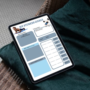 Workout Tracker Printable, Daily Exercise Log, Fitness Planner, Gym Training Log, Workout planner, Summer Body, Instant Download tracker
