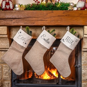 Christmas stocking personalized with name | Santa boot | Christmas gift | Christmas | Santa Claus | Sock | Santa stocking