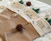 Weihnachtsstrumpf personalisiert mit Namen | Nikolausstiefel | Weihnachtsdeko | Weihnachten | Nikolaus | Socke | Nikolausstrumpf