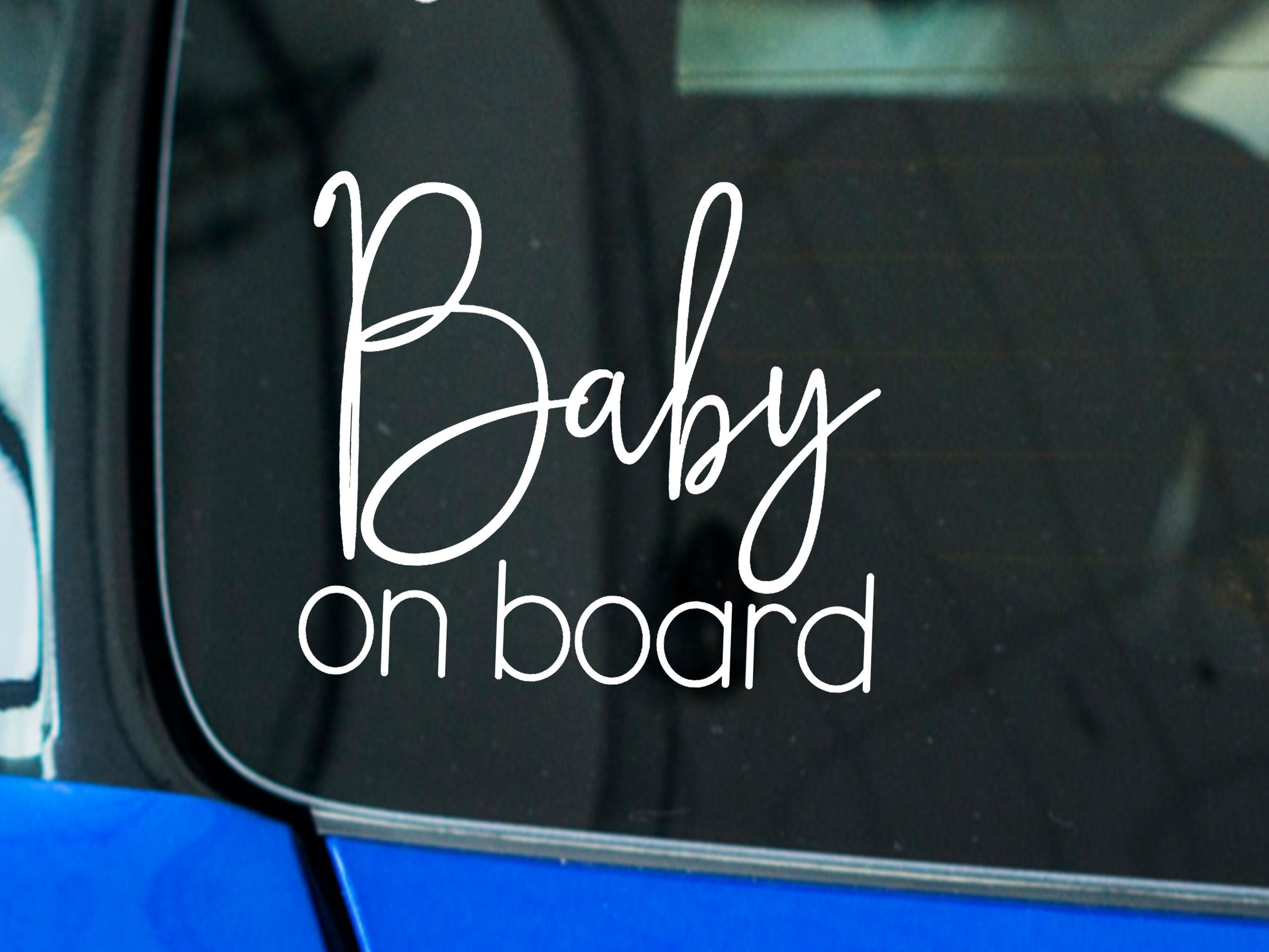 Cool Baby on Board Aufkleber 9,7x7cm Sticker Kind Auto Folie Mädchen  R118-01