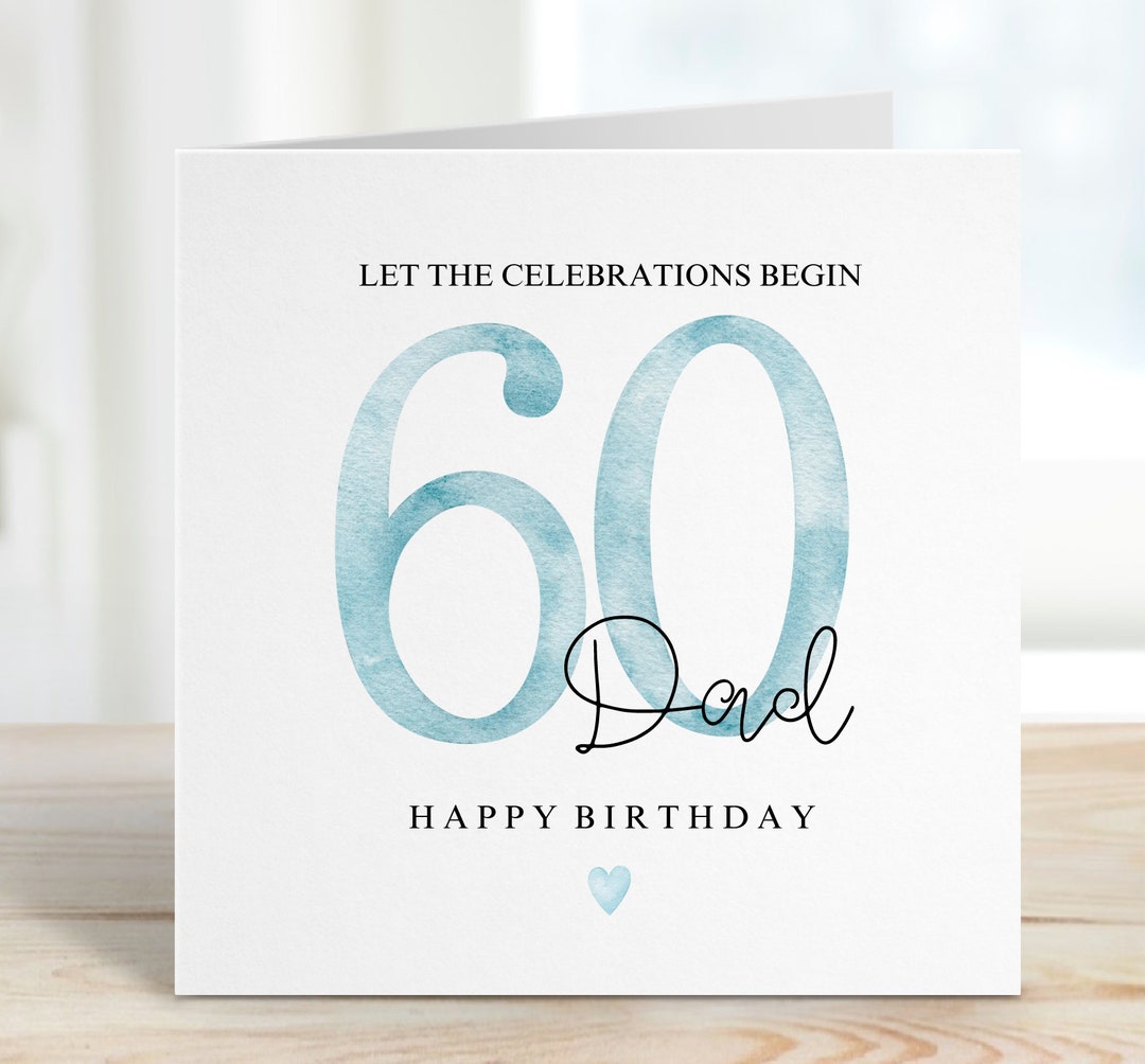 Happy 60th Meaningful 60th Birthday Gifts For Dad Dad From