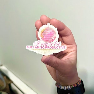 I Cry A Lot Sticker