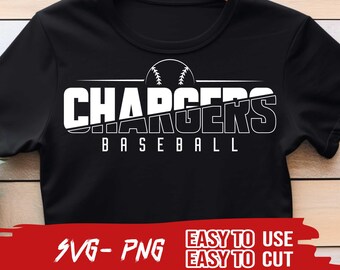 Laders honkbal SVG- en png-bestand, mascotte png-bestand, schoolteam SVG, laders ventilator, gelaagd, opstrijkbaar, gesneden tekst,