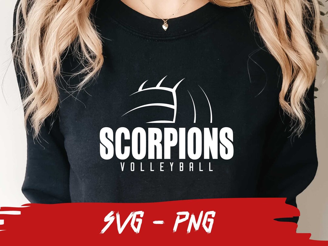 Scorpions Volleyball, Scorpions Svg, Halfball Shirt, School Team Svg