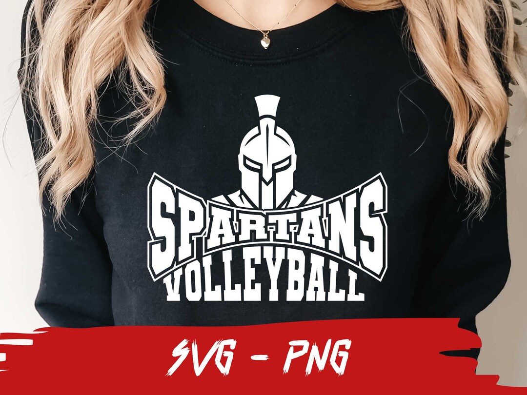 Spartans Volleyball Svg Spartans Volleyball Sport Shirt Etsy