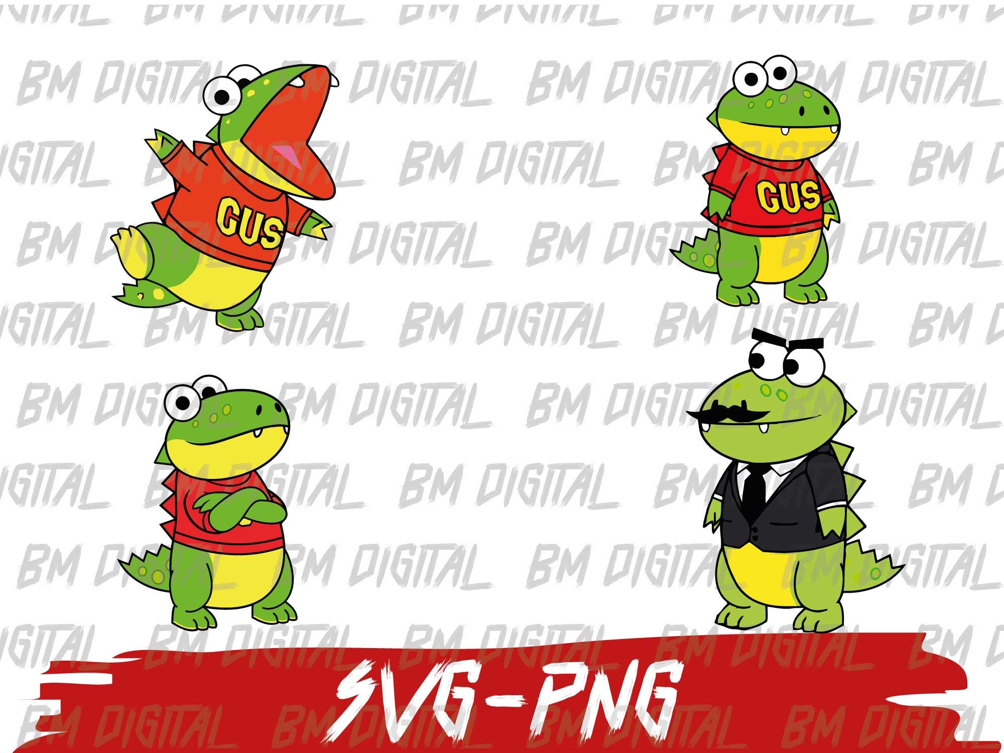 Ryans World Birthday SVG 12 Characters Combo Panda Svg - Etsy