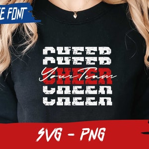Benutzerdefinierte jubeln svg, Cheerleader Png, Schulteam, Ihr Team jubeln, College-Team, Maskottchen svg