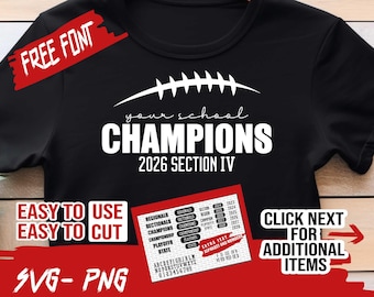 Pacchetto di calcio SVG, crea il tuo design, +20 file SVG e PNG, squadra di calcio campione, regionali, sezionali, campionato, playoff,