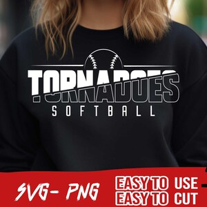 Archivo SVG y PNG de Softbol Tornadoes, Archivo Png de Mascota, Svg de Equipo Escolar, Png de Equipo Universitario, Fanático de Tornadoes, Capas