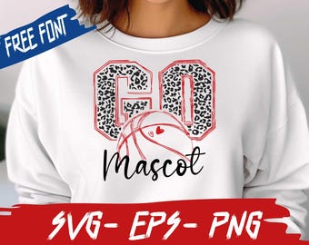 Custom Basketball SVG, Go Basketball Svg, Custom Basketball PNG, Personalized SVG, Your Team Svg, Custom Cricut File, Custom Iron On