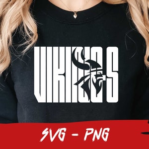 Wikinger Silhouette SVG, Wikinger Png, Schulteam, Maskottchen SVG, Layered, Cricut Datei