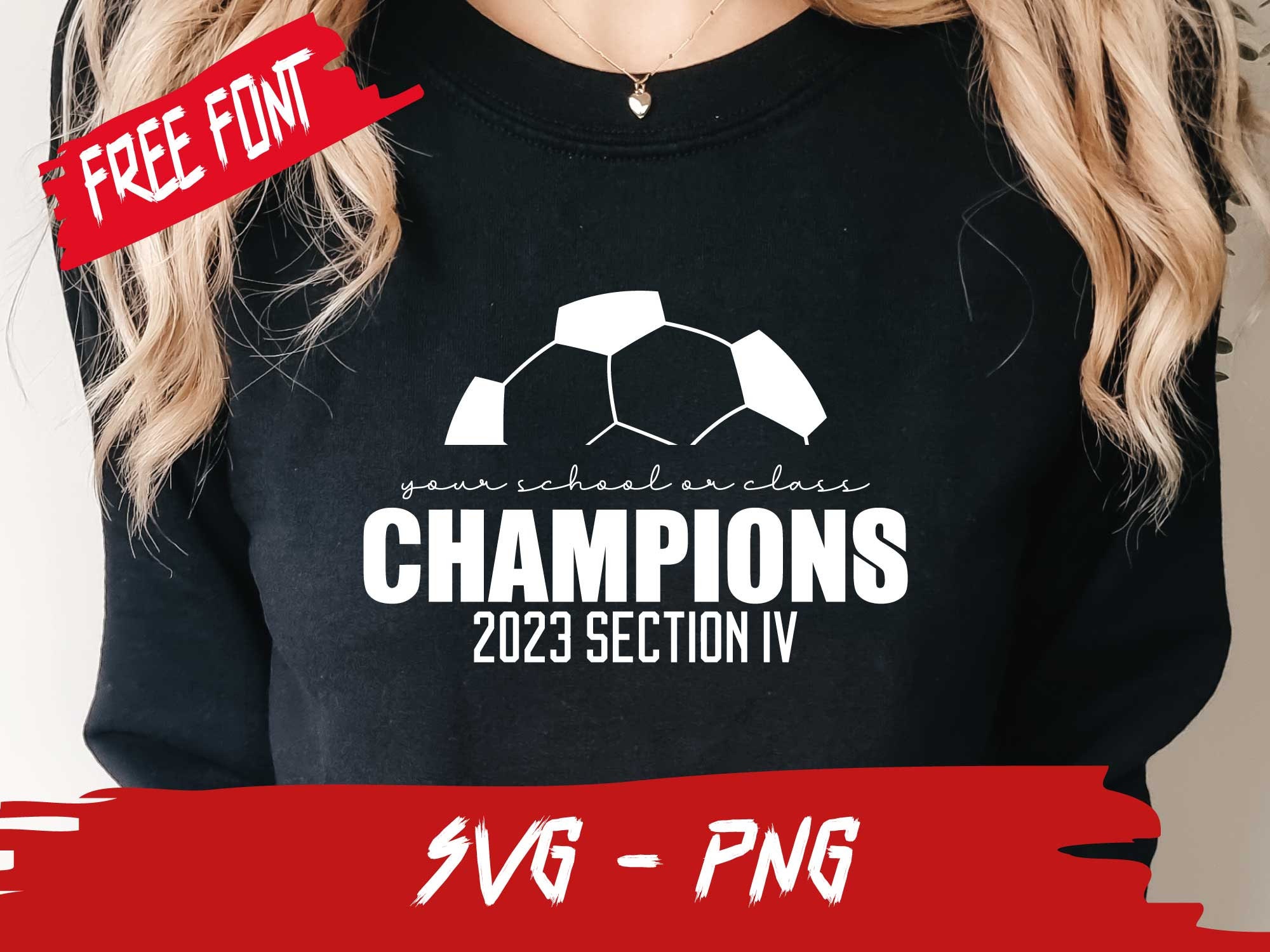 Iconic Soccer Championship Logo PNG & SVG Design For T-Shirts