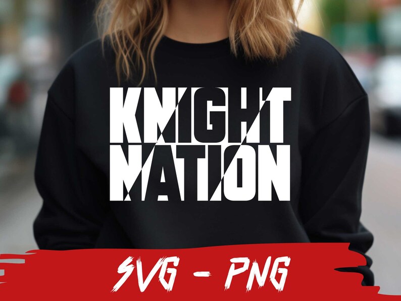 Knights Football Bundle, 9x SVG and 18x PNG File , School Team Svg, Knights Silhouette, Knights Cheer, Iron On, Layered image 7