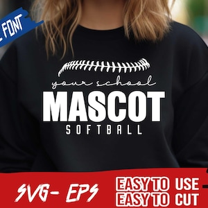 Custom Softball SVG, Make Your Own, Your Softball Team PNG, Lady Softball Team, Personalized SVG, Custom Cricut File, Layered