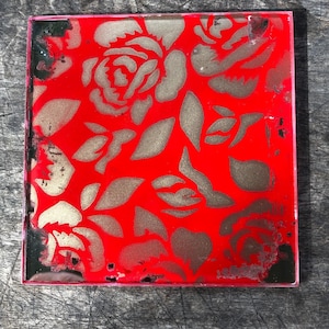 Carte cadeau miroir décoré