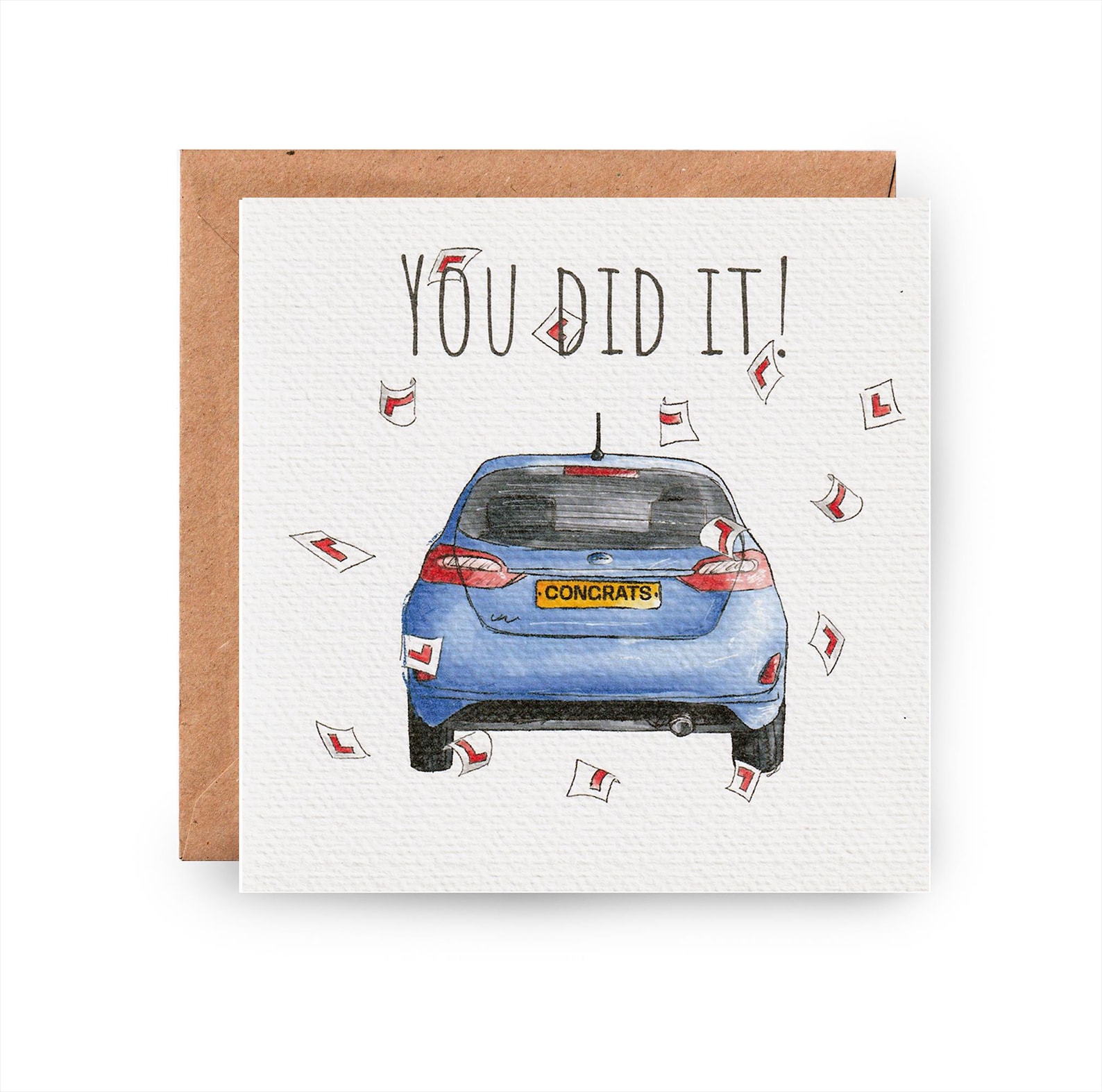 Personalised Congratulations Driving Test Greetings Card - Passed ...