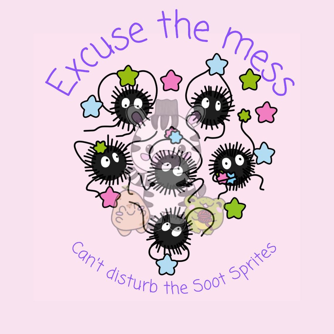 Soot Sprites Digital Art - Etsy