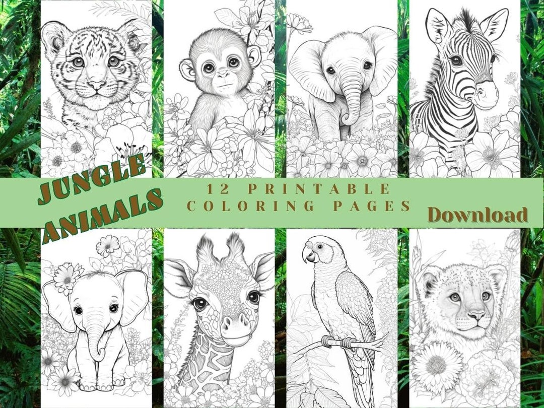 Watercolor Coloring Book Kids: (Vol.13: Insects with Fun Facts) 12 Adorable Coloring Pages + 12 Inspiring Reference Pages for Kids to copy. A