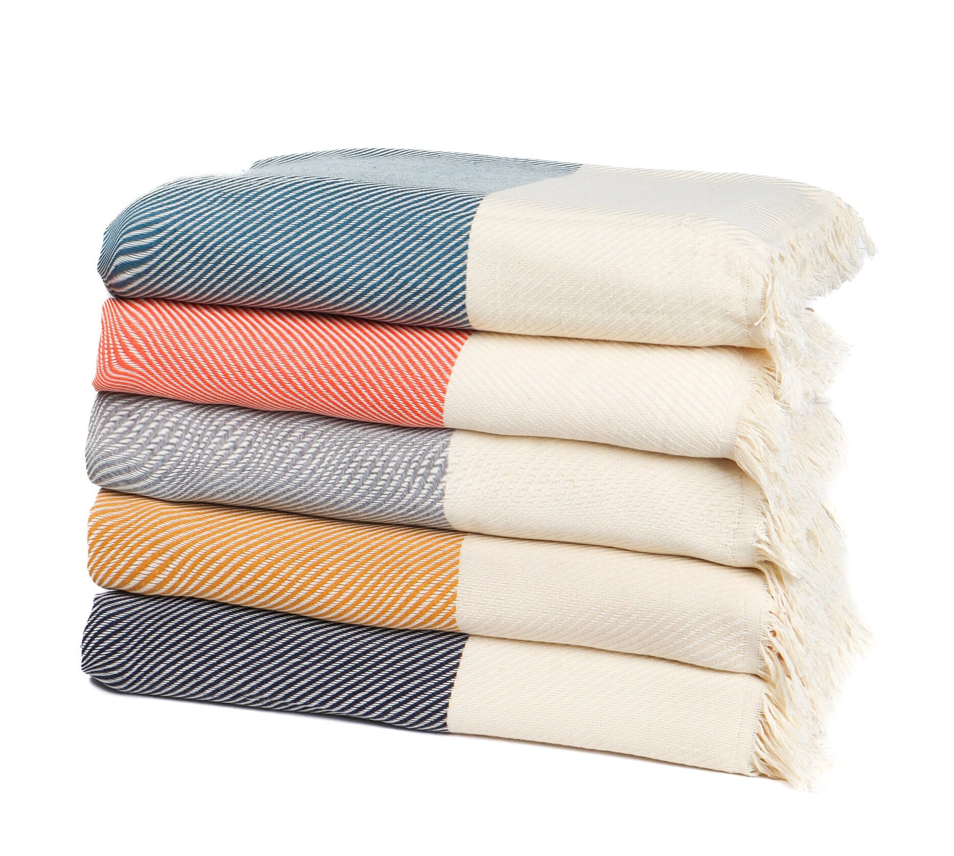 Premium Cotton Towels, Stripe Sand Dollar | L.L.Bean