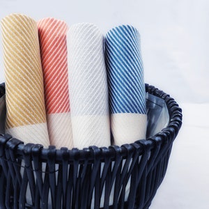 Super Soft Turkish Hand Towel 100% Cotton and Quick-Drying 45x70cm Perfect For Kitchen, Bathroom, Picnic, Gift imagem 2
