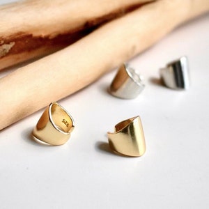Simple Ear Cuffs - Ear Cuff Non Pierced - No Piercing Ear Cuff - Ear Wrap - Ear Cuff Earring - Conch Piercing - Fake Piercing Earring