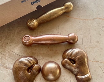 Unique Handcrafted Christmas Chocolate-Gift for Him, Gift Father- Boxing Glove Chocolate-Artisan Chocolate.