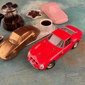 Porsche shaped Chocolate Gift, Chocolate Gift Box. Car Shaped Chocolate, Realistic car, Valentines Day gift, Sport Car Lovers zdjęcie 6