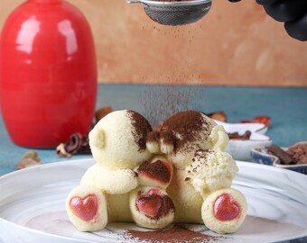 Teddybär-Leckerli, Teddyschokoladenbär, Geschenk-Milchschokolade-Babyparty, Geburtstags-Schokoladebevorzugungen Neugeborene Schokolade