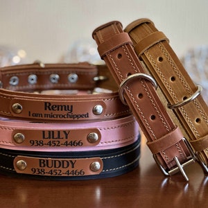 Dog collar leather, Skinny leather collar, Personalized dog collar, Personalized thin collar, Cat collar, Girl dog collar, Boy dog collar