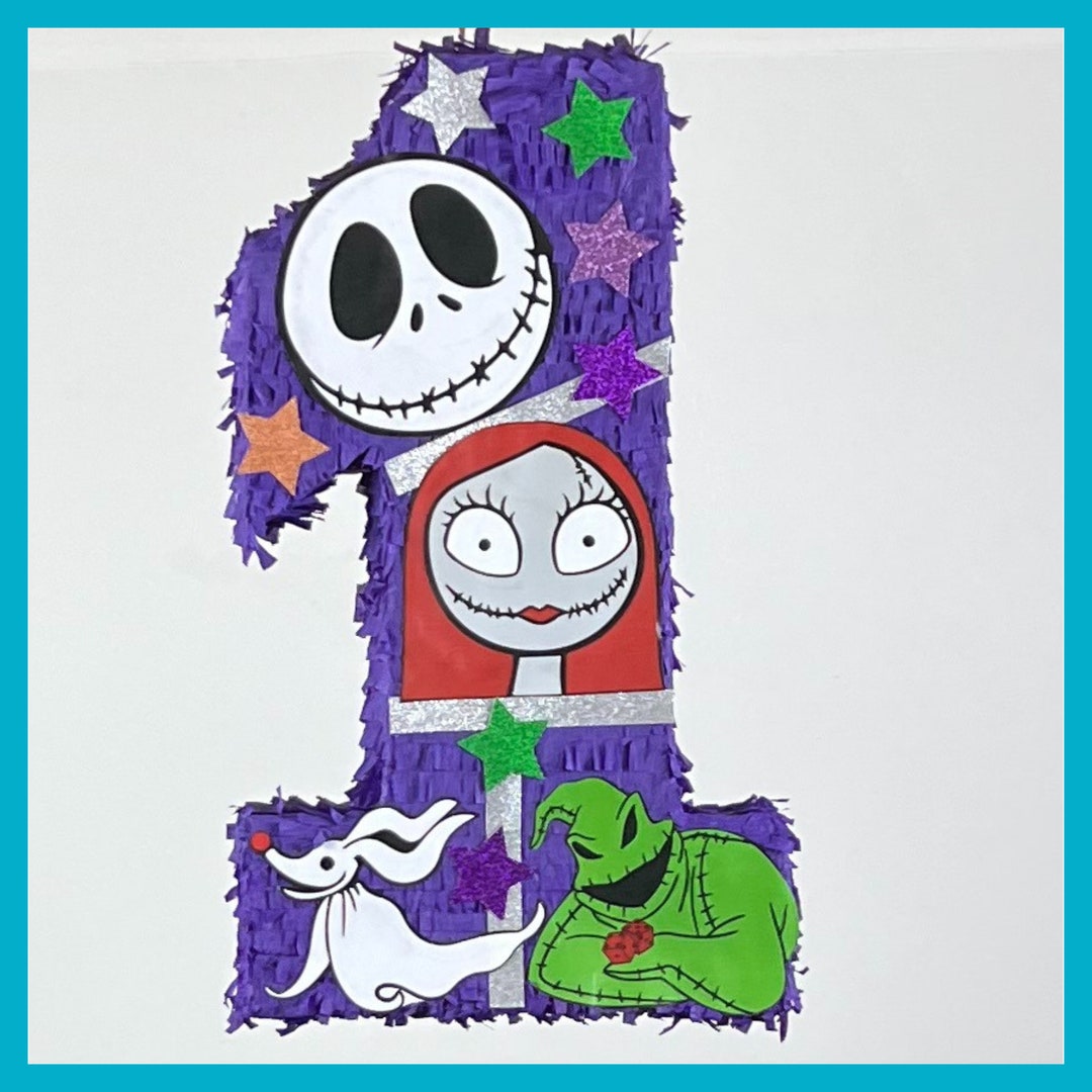 CHARACTERS Nightmare Before Christmas. Piñata Disney Etsy