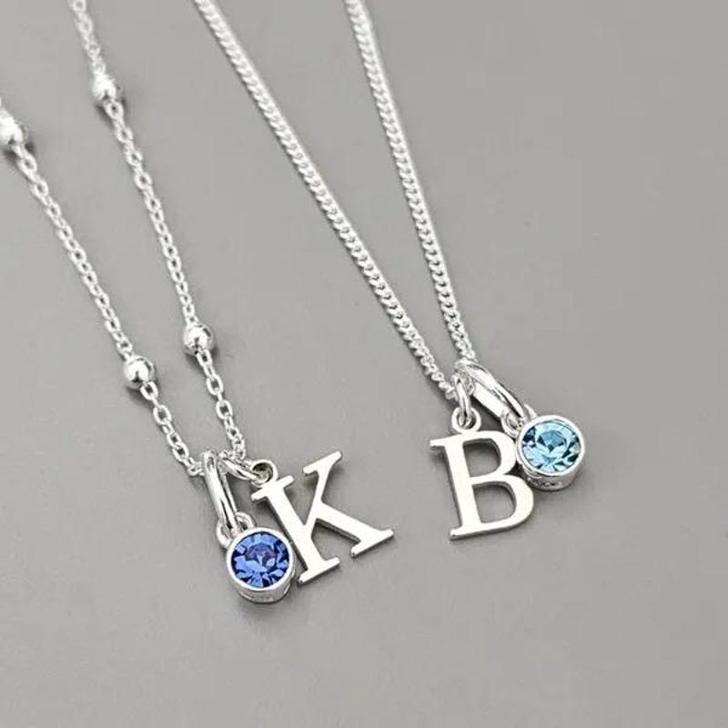 9ct Rose Gold 'R' Initial Adjustable Letter Necklace 38/43cm main image 1
