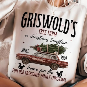 Griswold Christmas Tree Farm PNG, Merry Christmas Png, Christmas Vacation PNG, Family Christmas Png, Christmas Movie Png Retro Christmas png