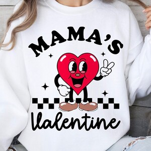 Mama’s Valentine PNG, Trendy Valentines png, Valentines sublimation, Valentine png, Mama png, kids valentine png, Retro Valentines png, png