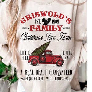 Griiswold&#39;s Christmas Tree Farm Png, Christmas png, Christmas svg, Christmas Movie png, Holiday Sublimation, National Lampoon&#39;s, png design