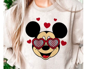Valentines Sublimation PNG, Funny Valentines, Valentines png, Retro Valentines png, Mouse Valentine png, Valentines shirt design, love png