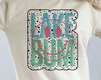 Lake Bum Png, Angustiado, Retro Verano Png, Girly Png, Lago Png, Verano png, Hola Verano Png, Playa Png, Lake Bum Png, Diseños de Sublimación