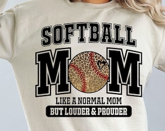 Softball Mom PNG, Varsity, Distressed, Softball mama, Loud and Proud Softball Mom, Sublimation Design Downloads