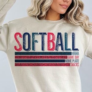 Retro softball png, softball png, softball sublimation design, softball vibes, retro game day softball, digital download