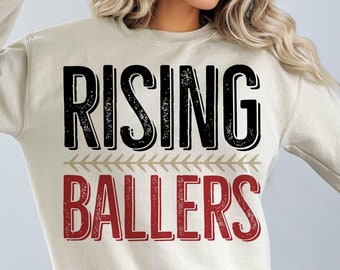 Baseball Mom PNG, Raising Ballers PNG, Funny Baseball PNG, Baseball Season png, Baseball Mama png, Grunge Baseball Game Day Design