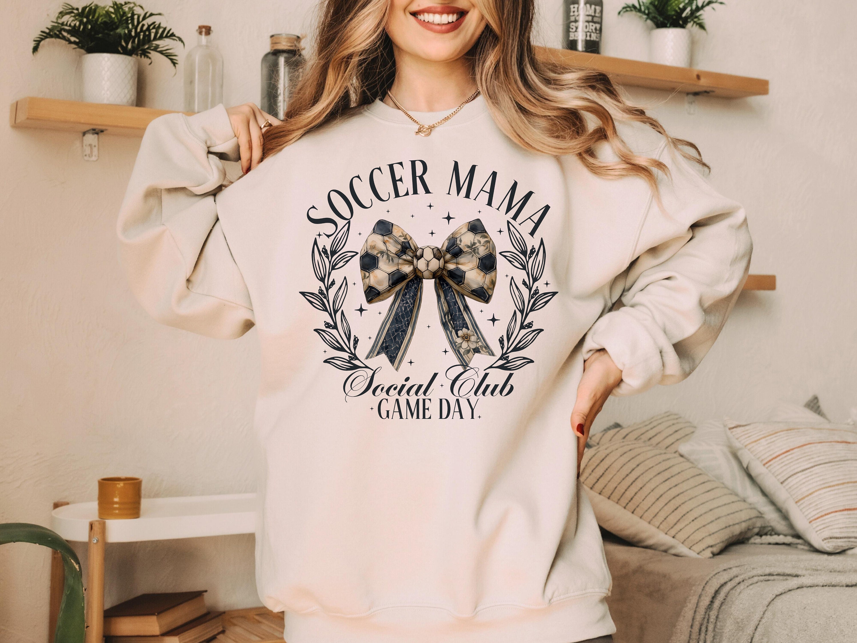 Soccer Mama Png ,social Club Png, Retro Soccer Png, Soccer Coquette Bow ...