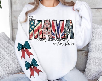 4th Of July Png, American Mama Png, Retro png, Fourth of July Design,4th Of July Sublimation Design, America Png, Mama Png, Mama Sublimation