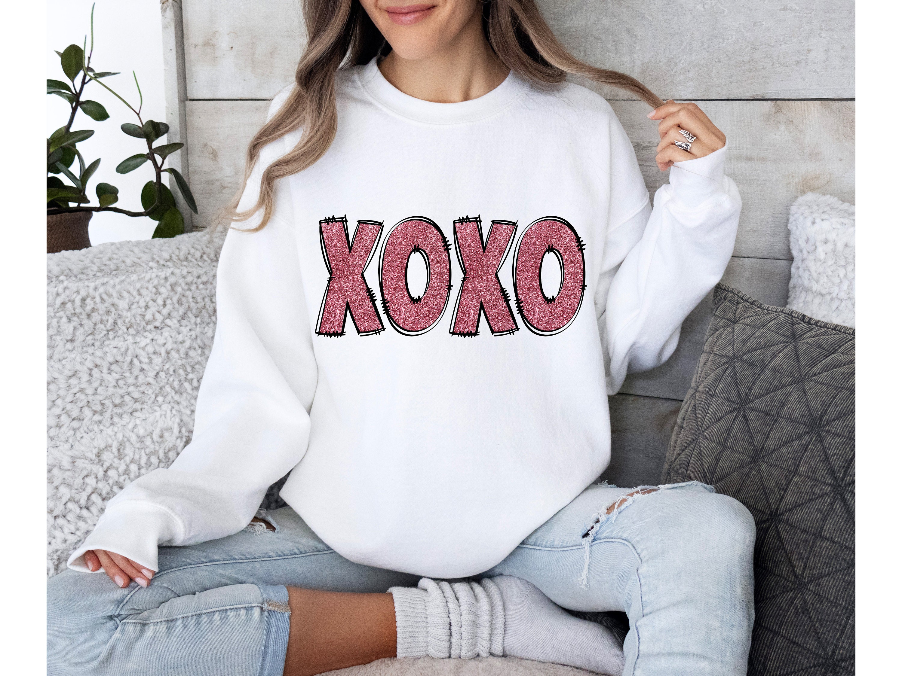 Faux Embroidery Xoxo Png, Valentine’s Day Sublimation Png, Lover Png ...
